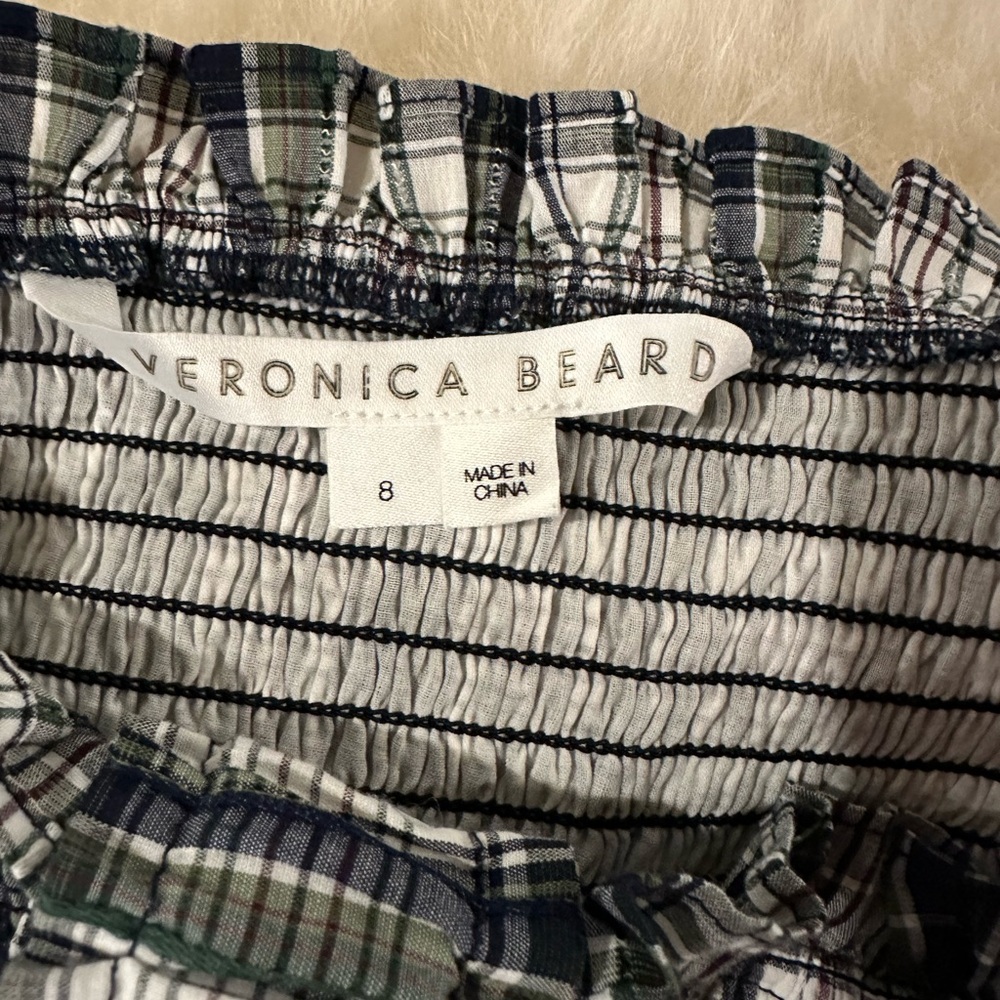 Veronica Beard Ziada Cotton-blend Voile Midi Dress - Picture 7 of 9